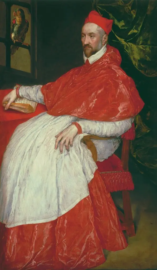Portrait of Charles de Guise, cardinal of Lorraine, archbishop of Reims