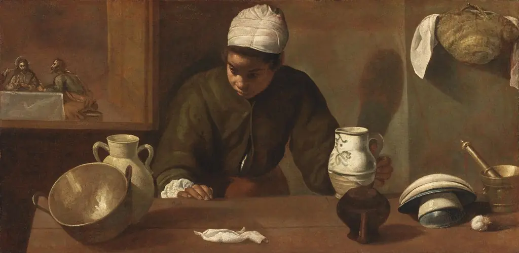 Kitchen Scene with the Supper in Emmaus