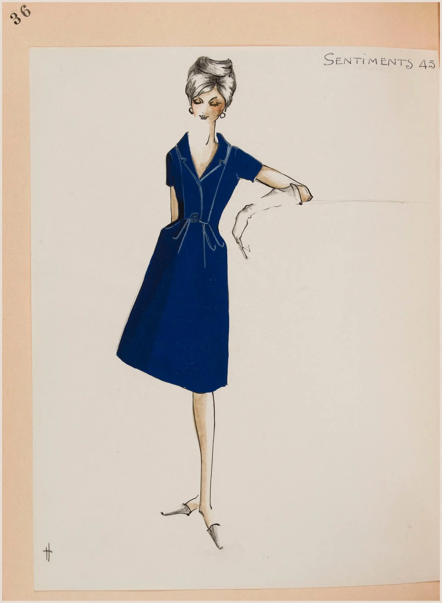 Sentiments, by Marie-Louise Carven, 1963