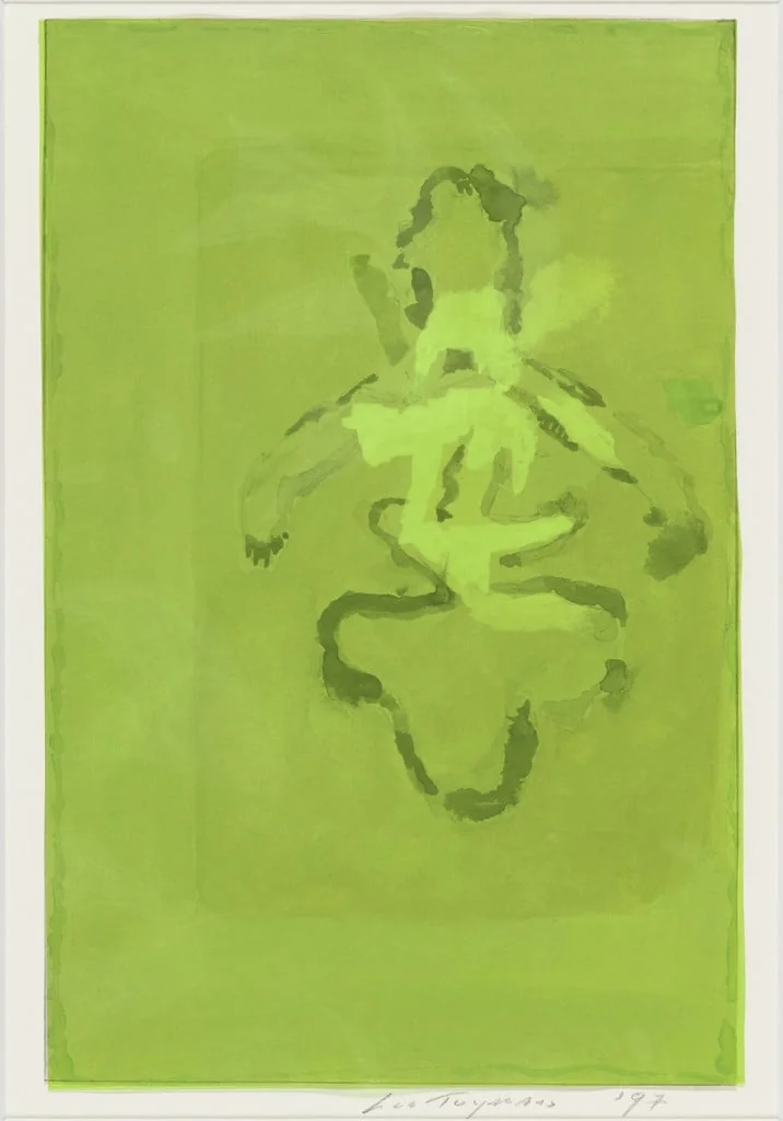 Untitled, by Luc Tuymans, gouache, 1997