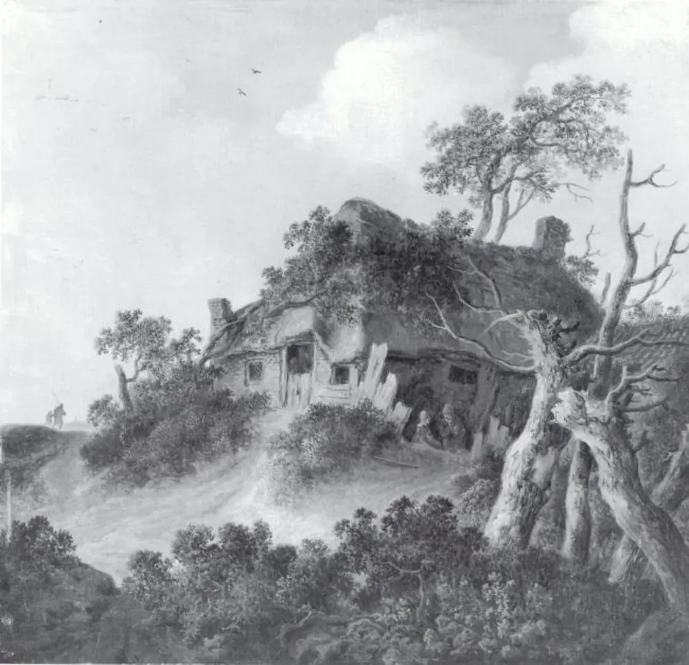 Landscape with Farm House on a Hill