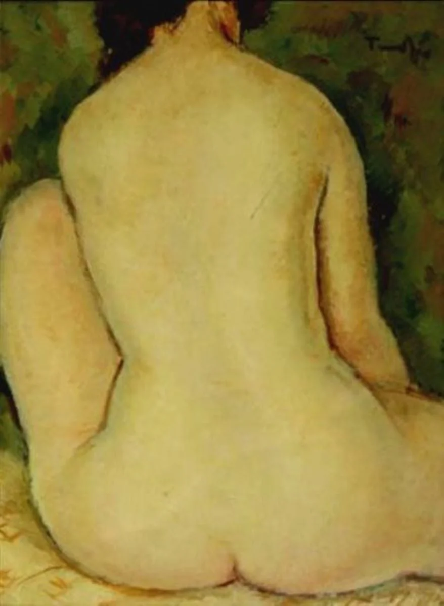 Nud de femeie, by Nicolae Tonitza, unspecified, 1923