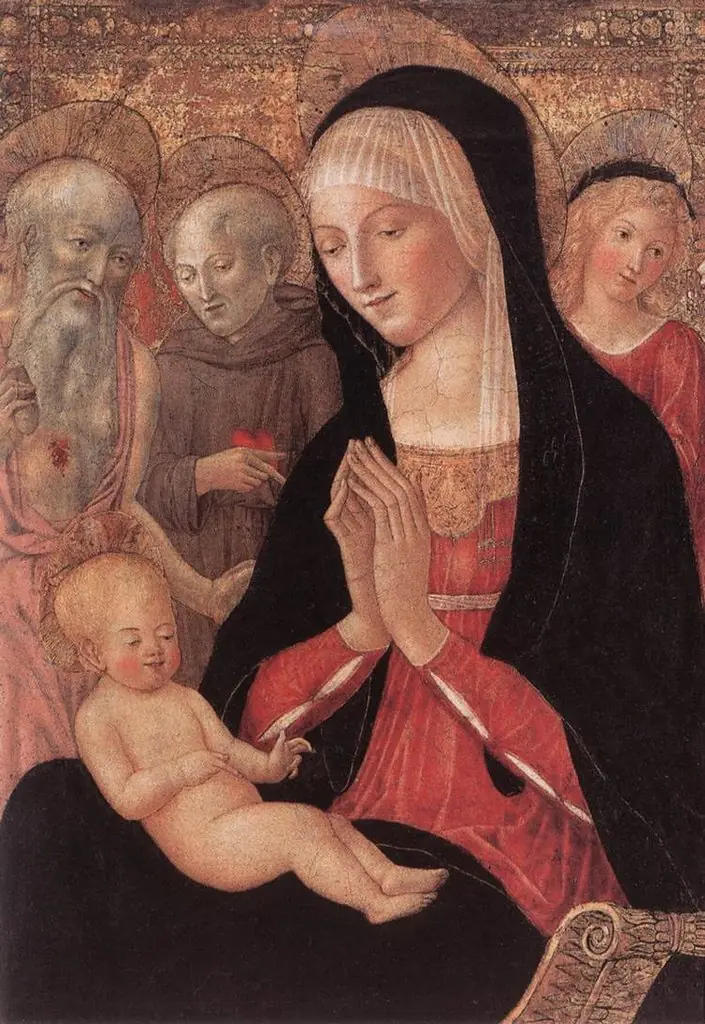 Virgin and Child with Saint Jerome, Saint Anthony of Padua and Two Angels