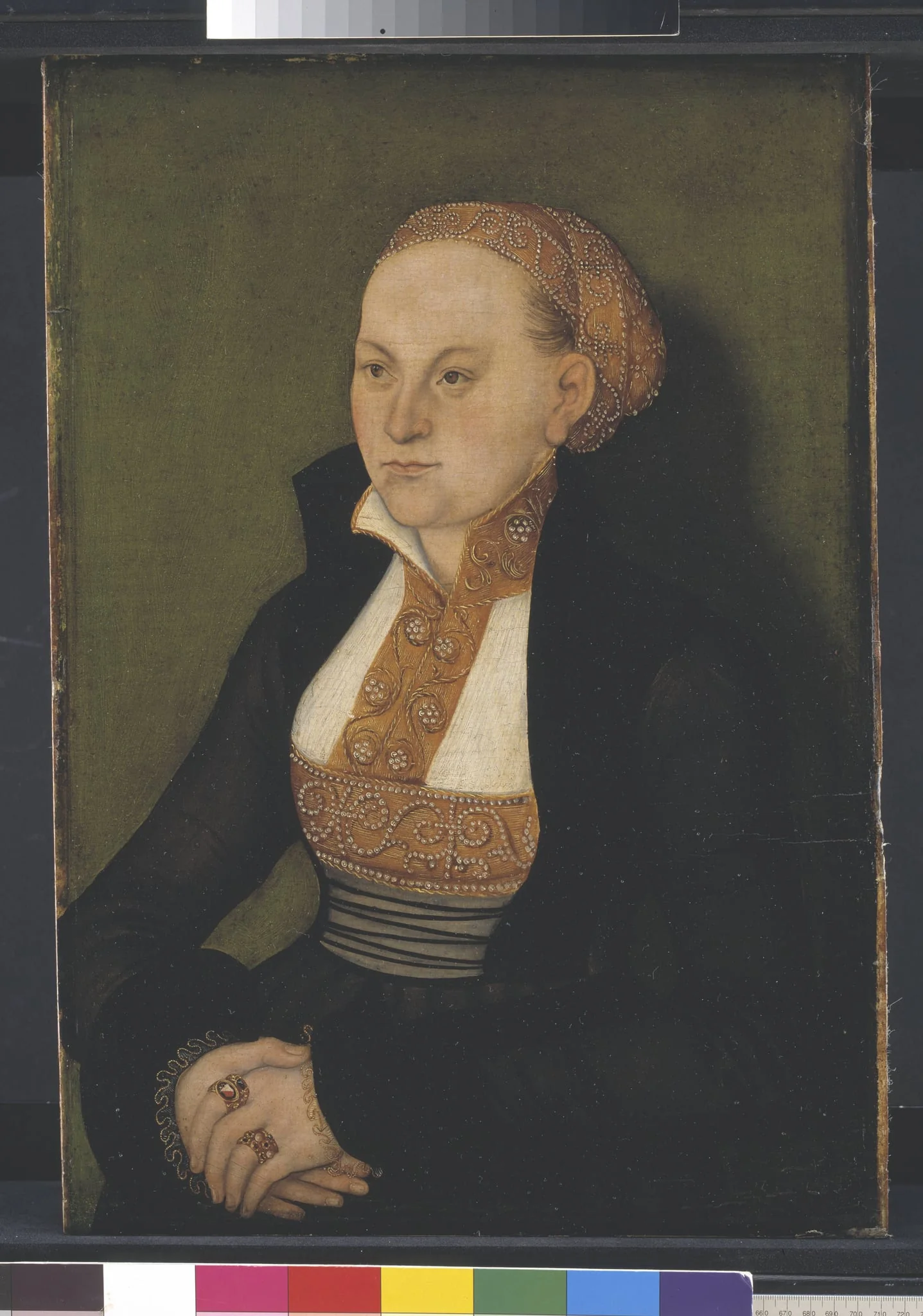 Portrait of a Lady, by Unknown, unspecified, 1533