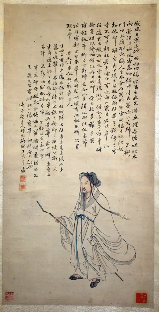 Portrait of Tao Yuanming