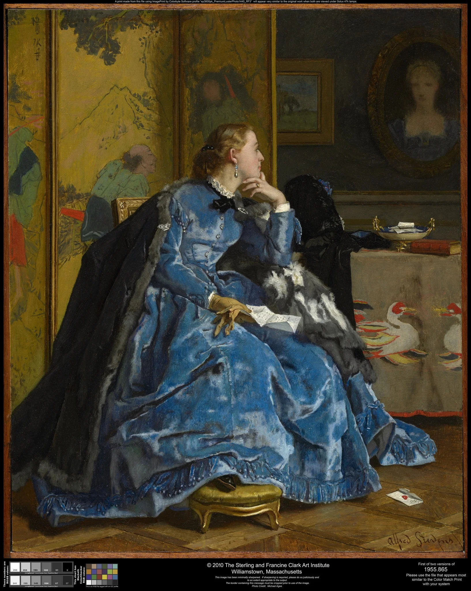 A Duchess (The Blue Dress)