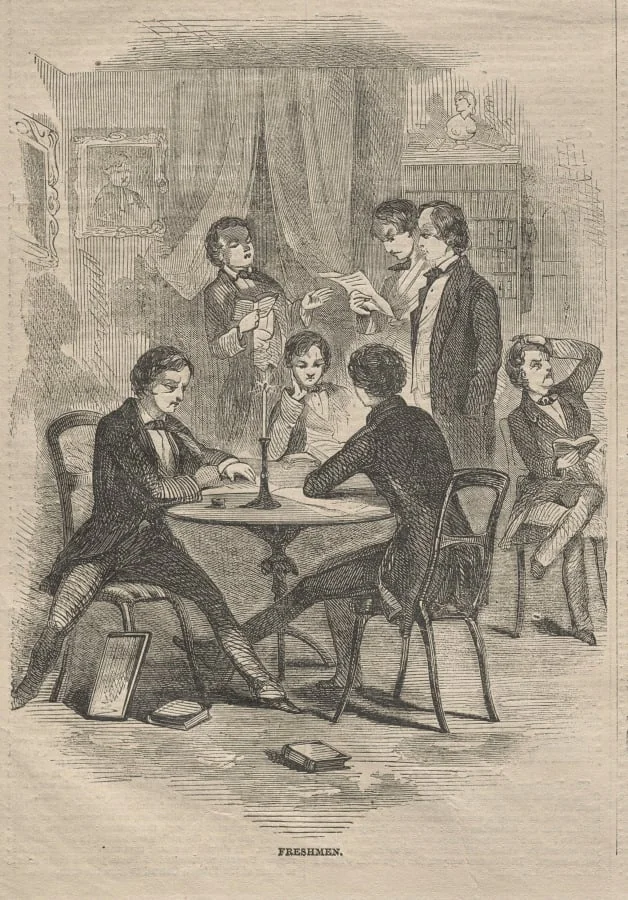 Freshmen, by Winslow Homer, 1857