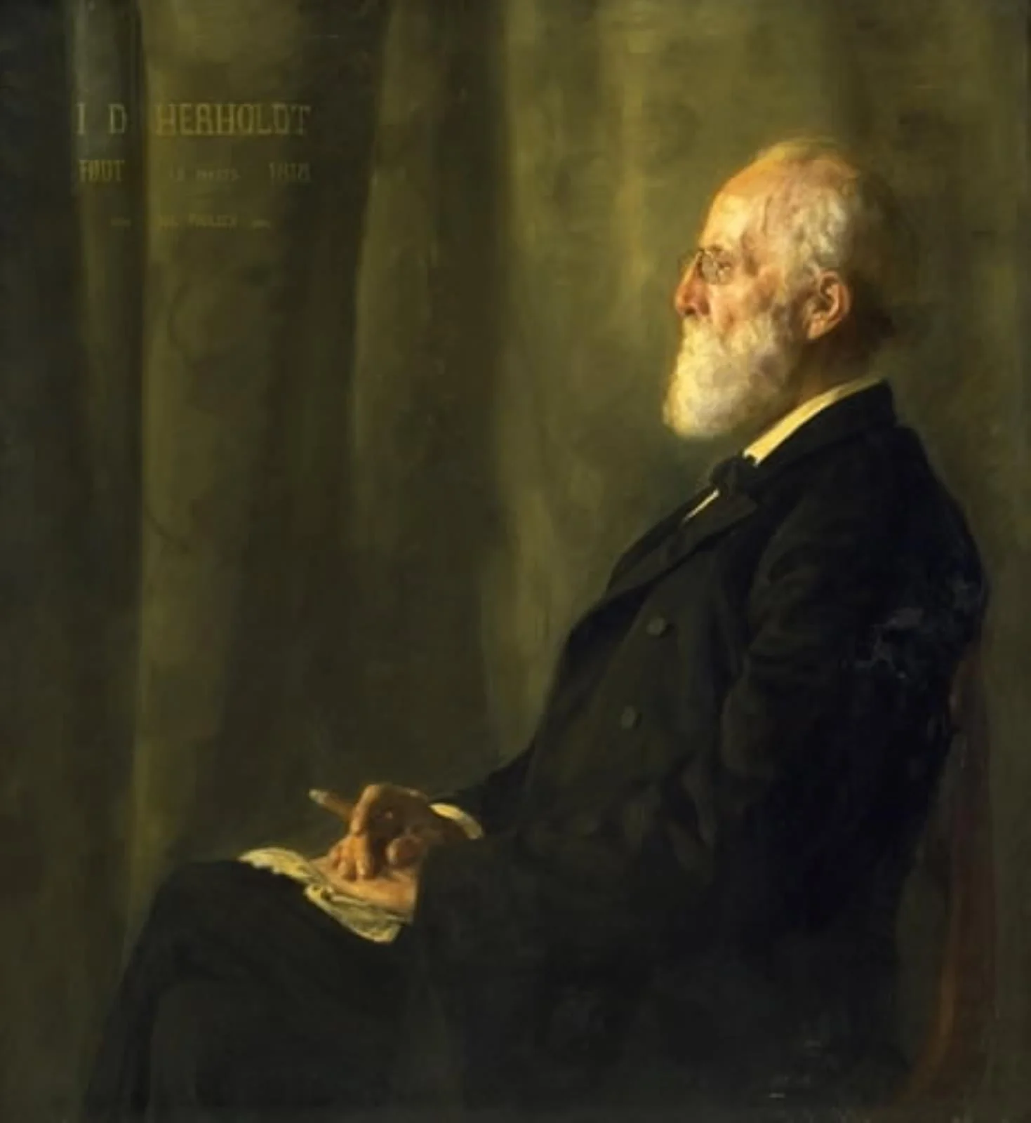The Architect J.D. Herholdt, by Unknown, 1896