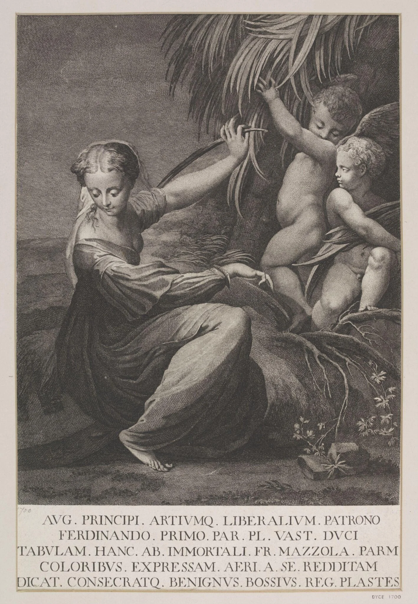 St. Catherine, by Benigno Bossi, 1750