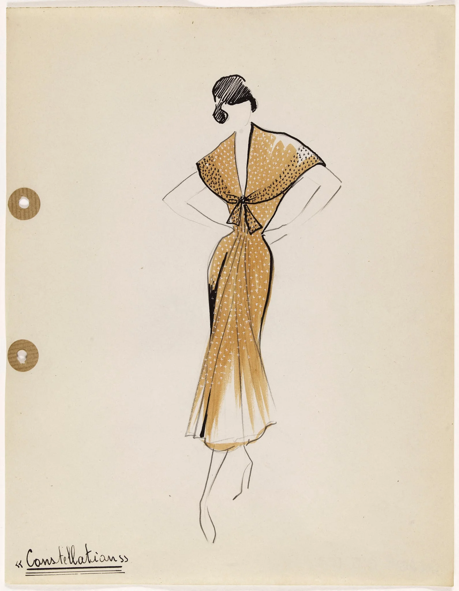 'Constellation', by Carven, 1949
