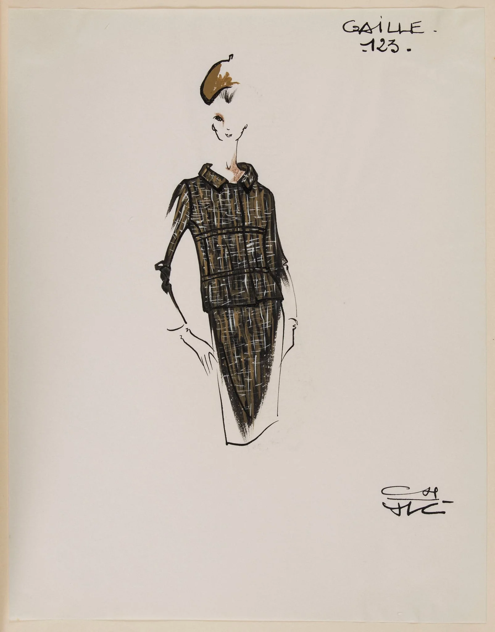 Caille, by Carven, 1963