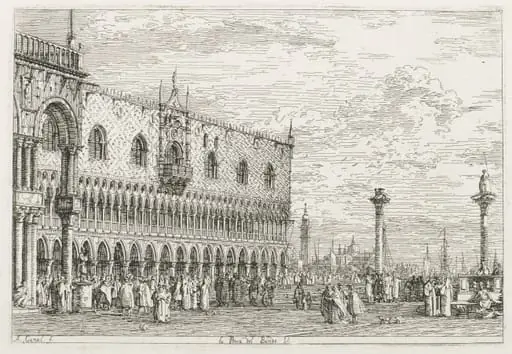 Views:  The Stone of Proclamation at Venice