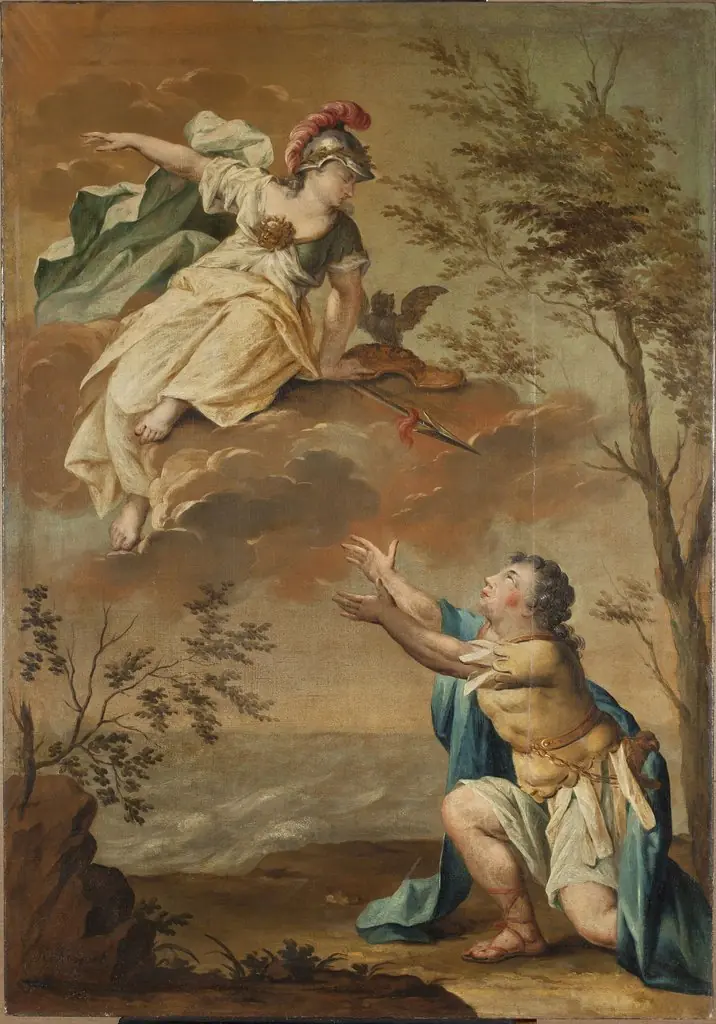 Athena and Odysseus