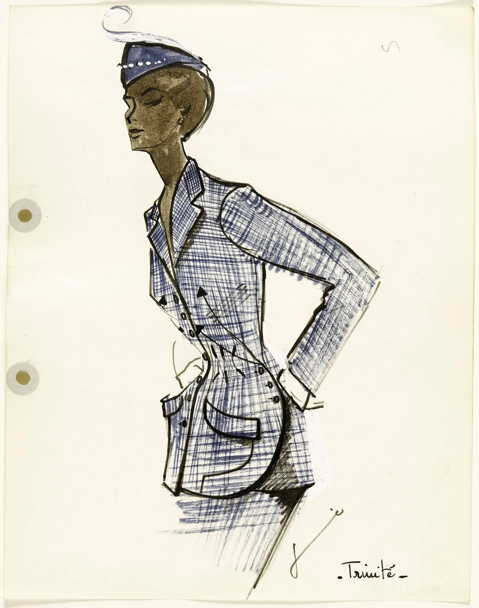 'Trinité', by Marie-Louise Carven, 1951