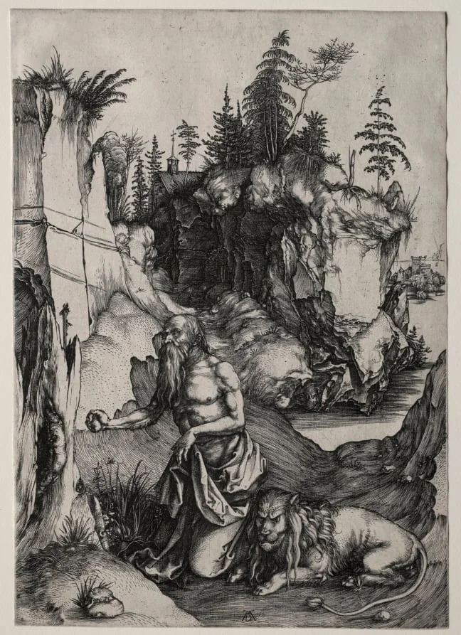 St. Jerome in Penitence, by Albrecht Dürer, 1497