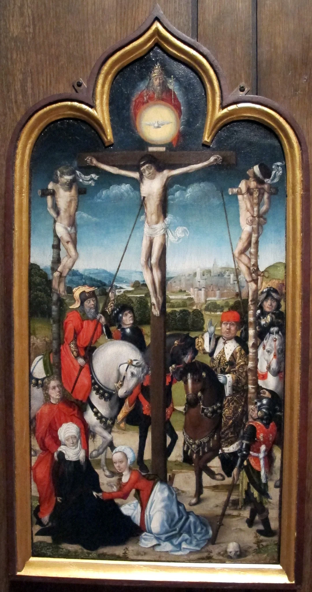 Crucifixion, by Unknown, unspecified, 1500