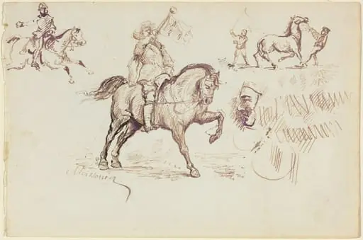 The Herald of Murcia and Other Studies (recto)