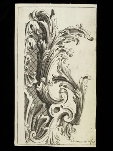 Ornament print by Jacob Bonneau