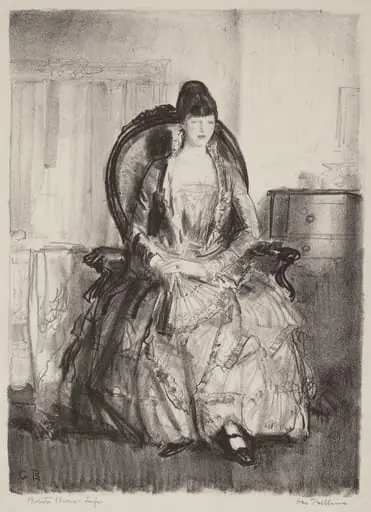 Lady with a Fan