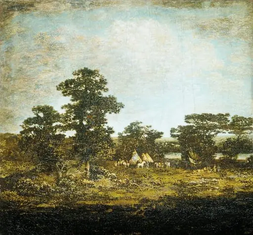 An Indian Encampment