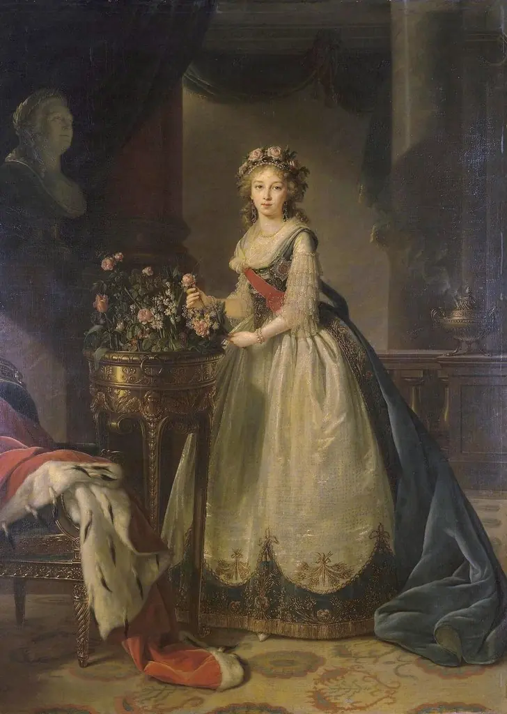 Portrait of Grand Duchess Yelizaveta Alexeyevna