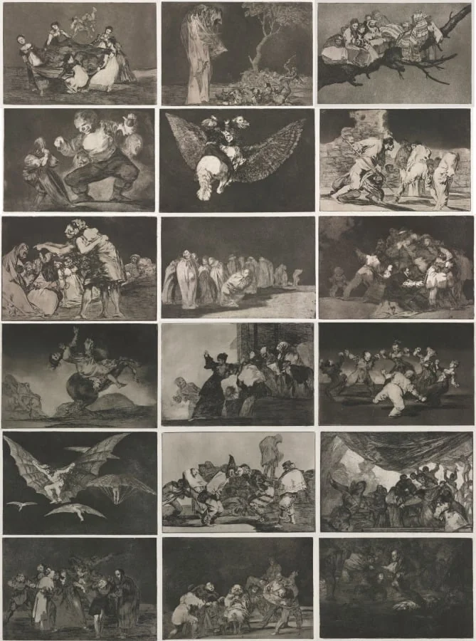 The Proverbs, by Francisco Goya, 1864