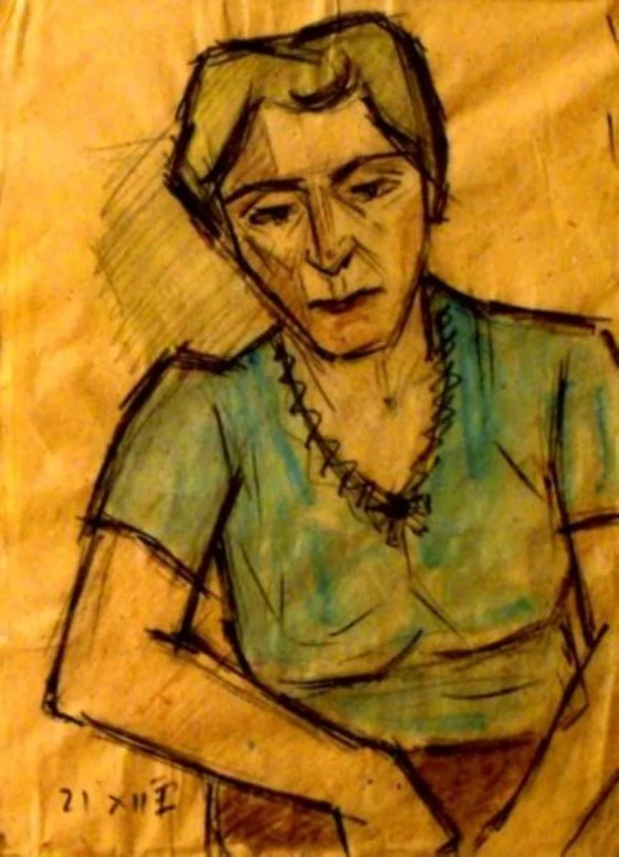 Portret de femeie, by Theodor Pallady, unspecified