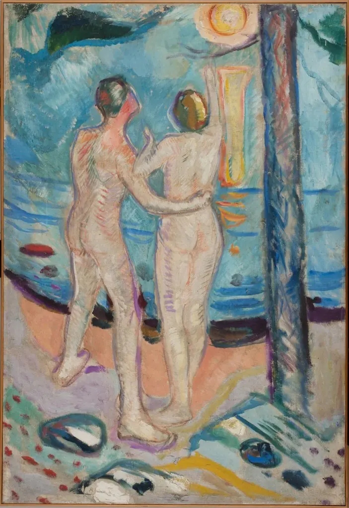 Nude Couple on the Beach