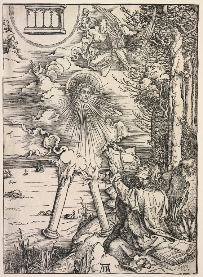 Revelation of St. John: St. John Devouring the Books, by Albrecht Dürer, 1511