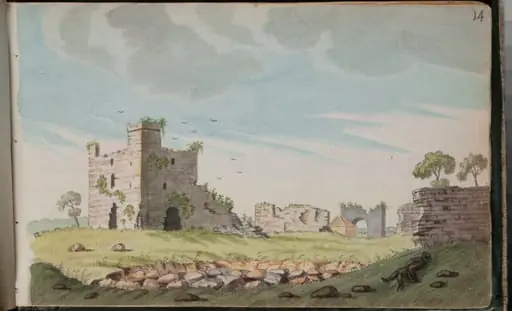 View of Cappoge Castle [...]