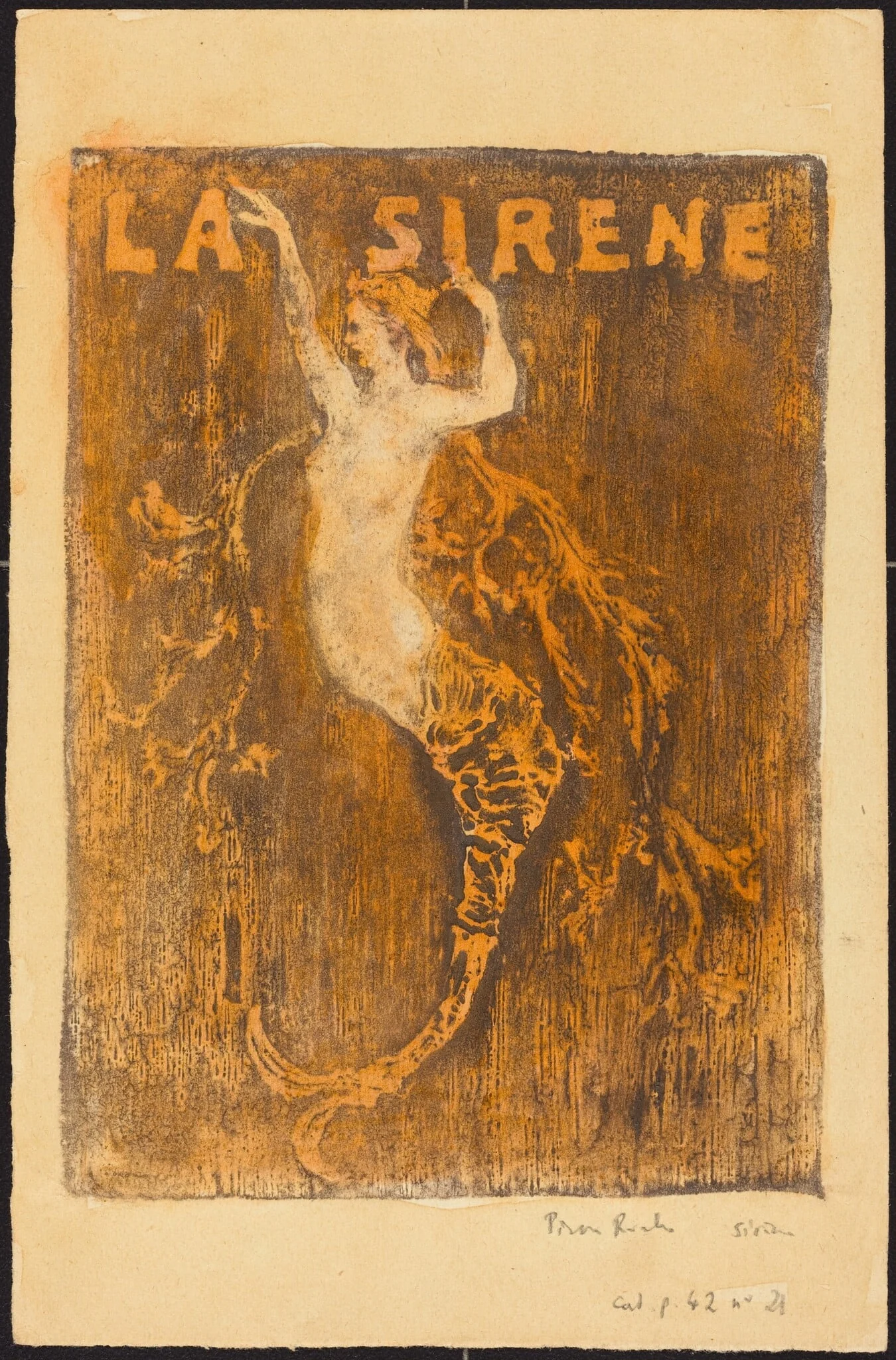 Sirene (Hippocampe), by Pierre Roche, 1896