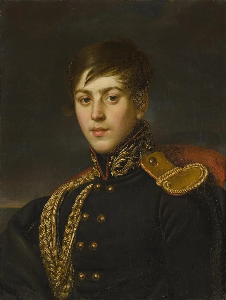 Portrait of Count Alexander Stroganov