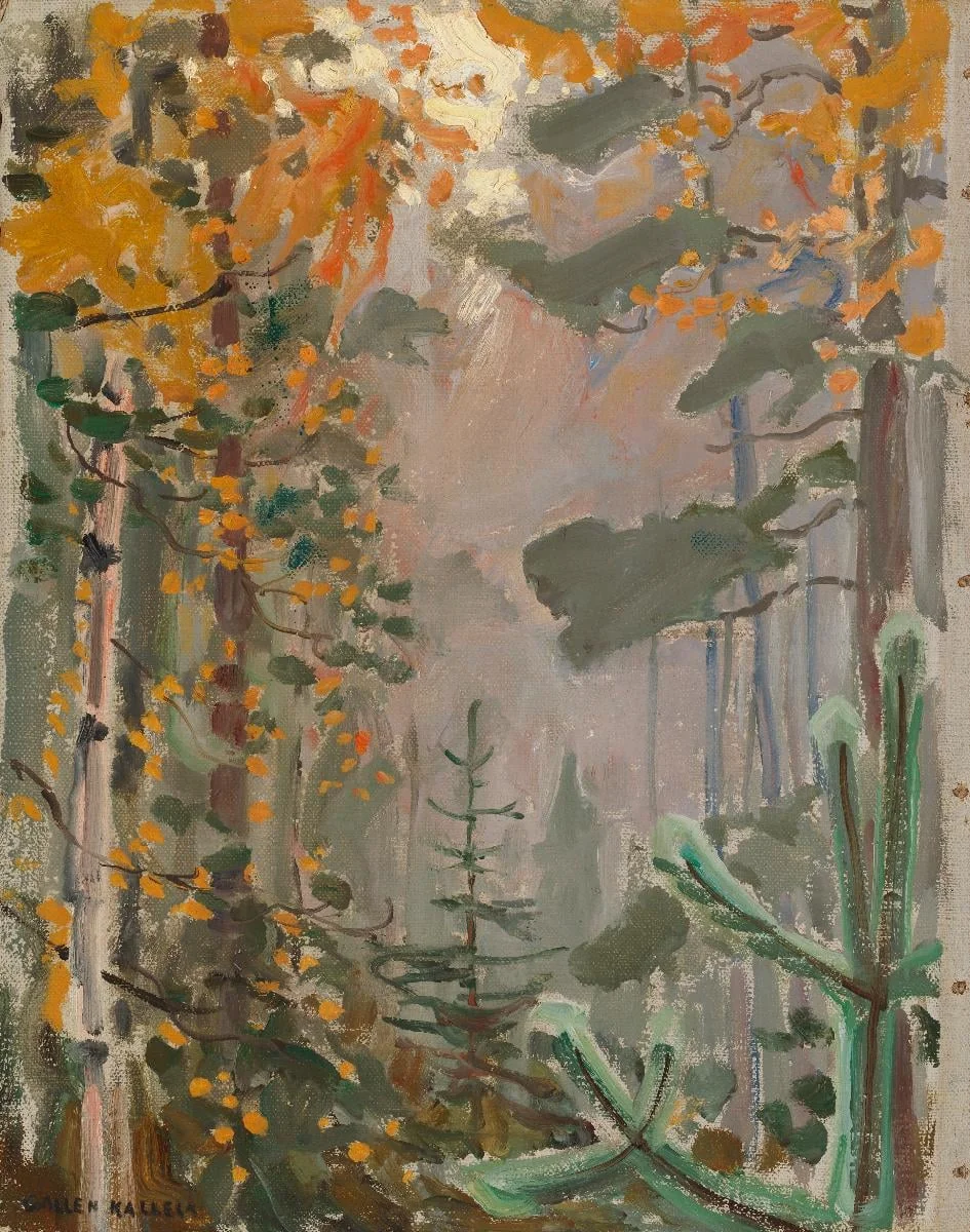 Syysmaisema, by Akseli Gallen-Kallela, unspecified