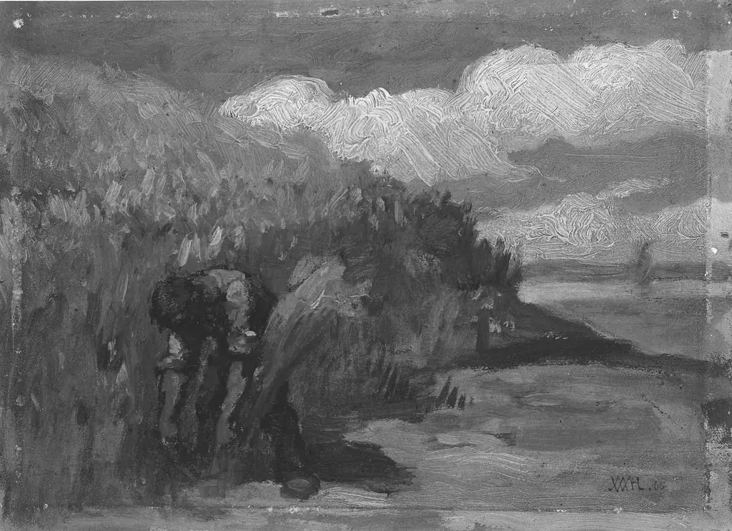 Man in Wheat Field