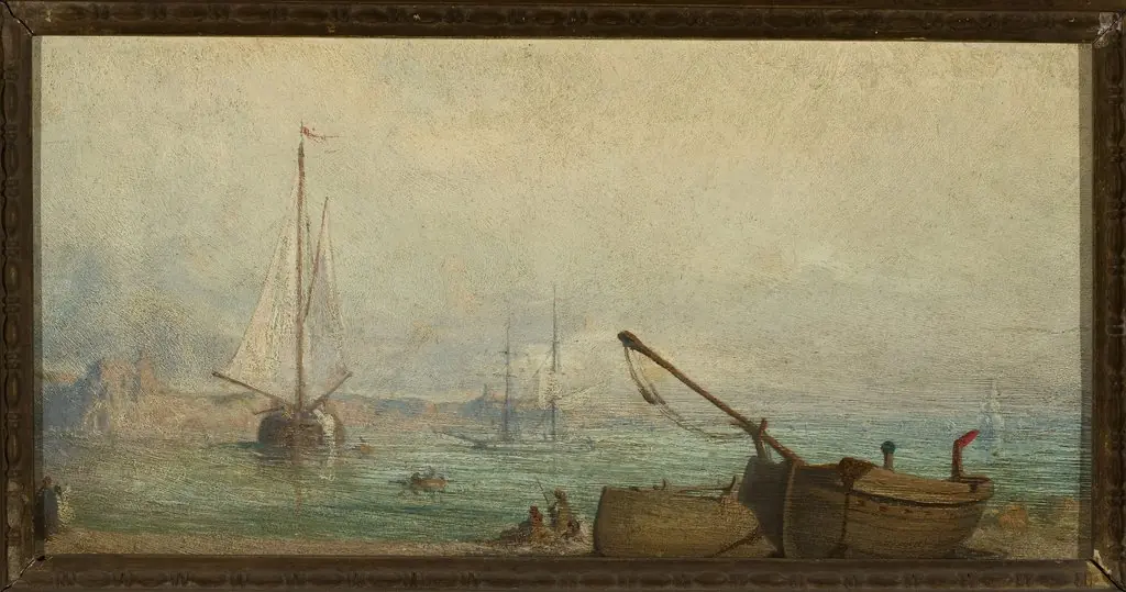 View of the Avignon port