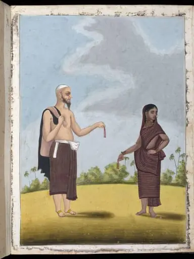A Lubbee pedlar and his wife