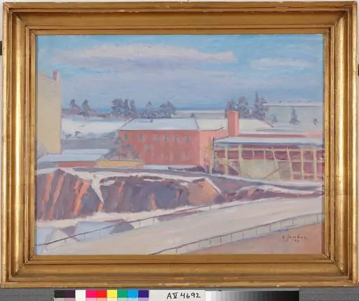 Talvinen kaupunkikuva