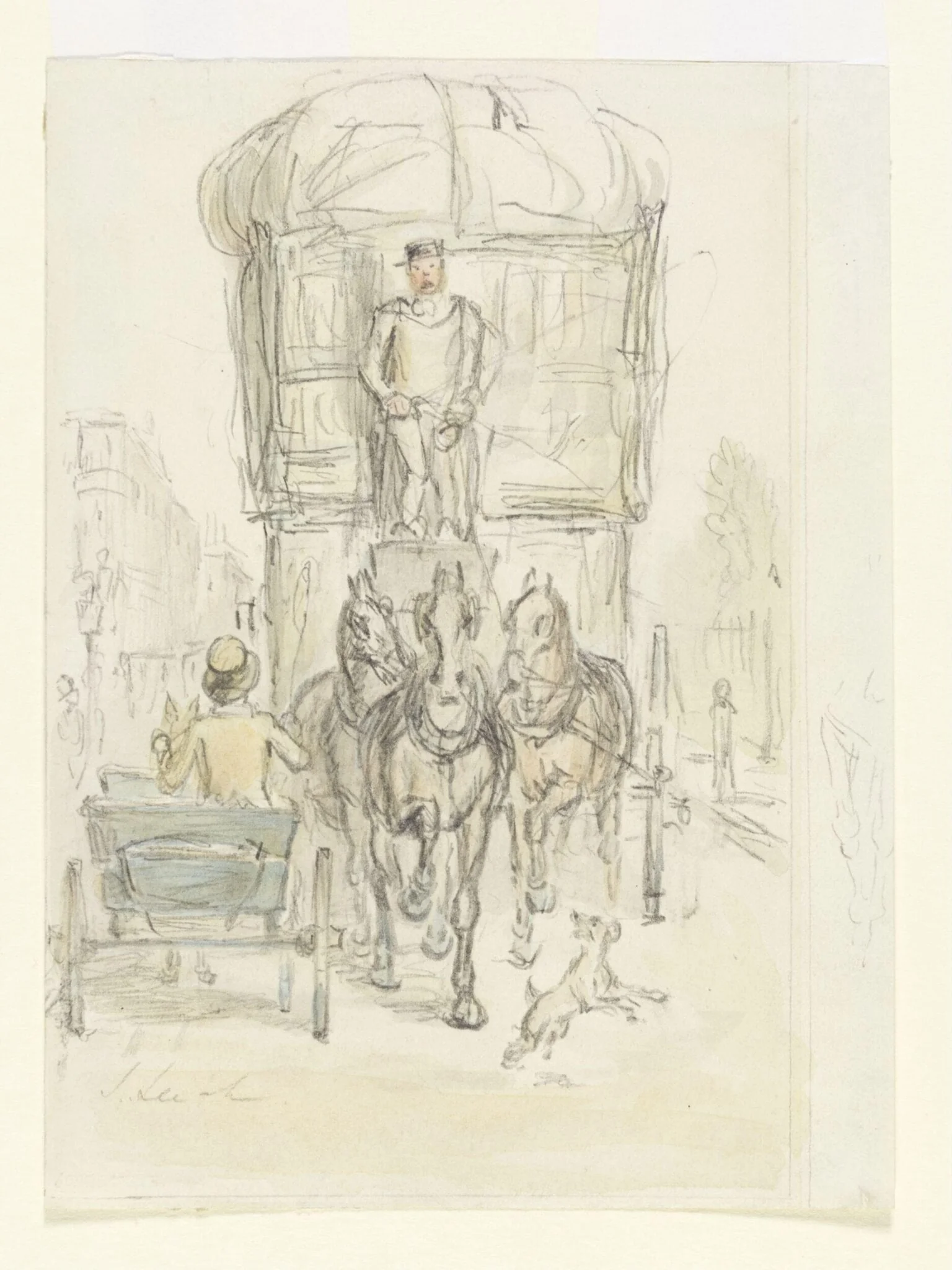 Untitled, by Leech, 1853