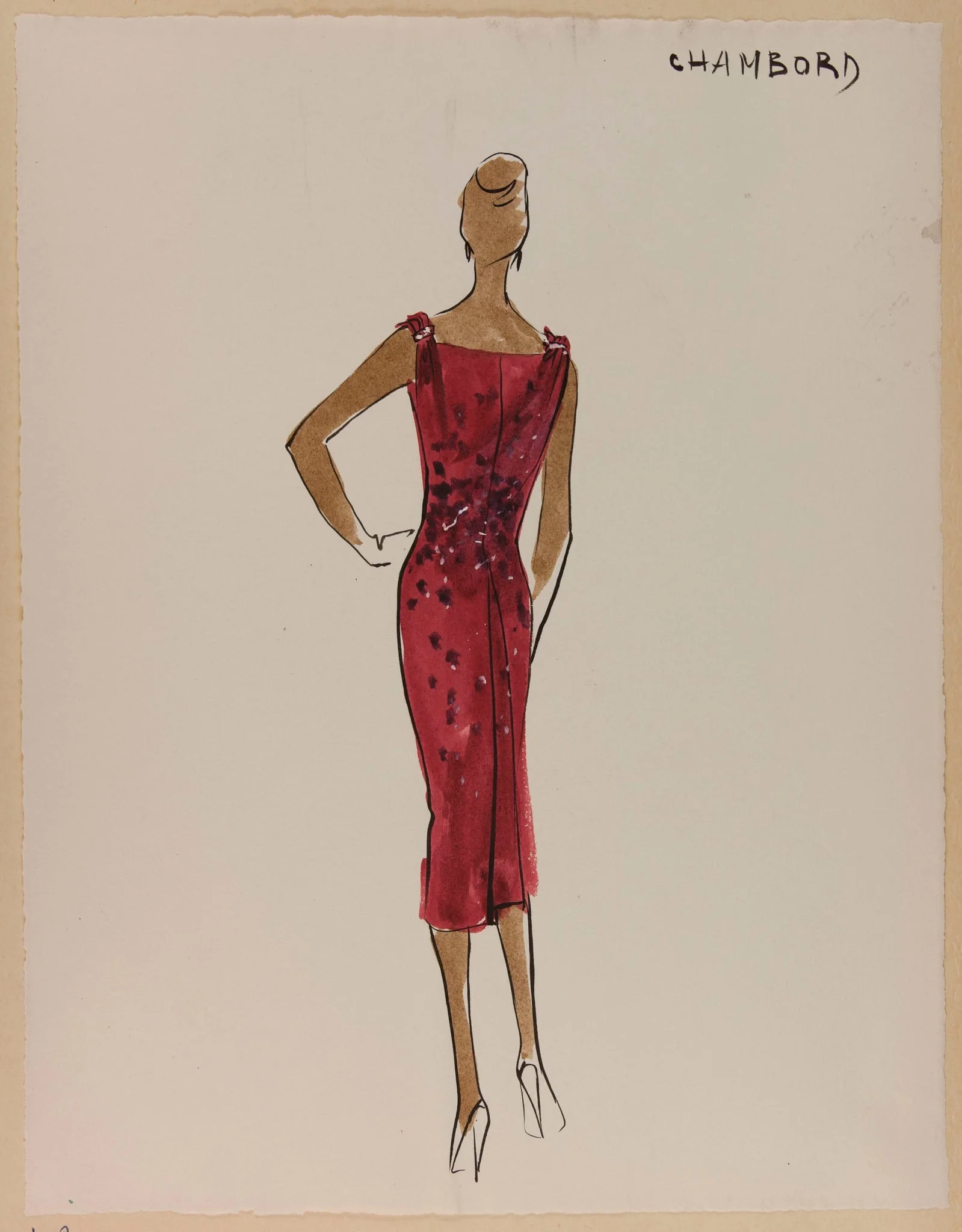 Chambord, by Carven, 1956