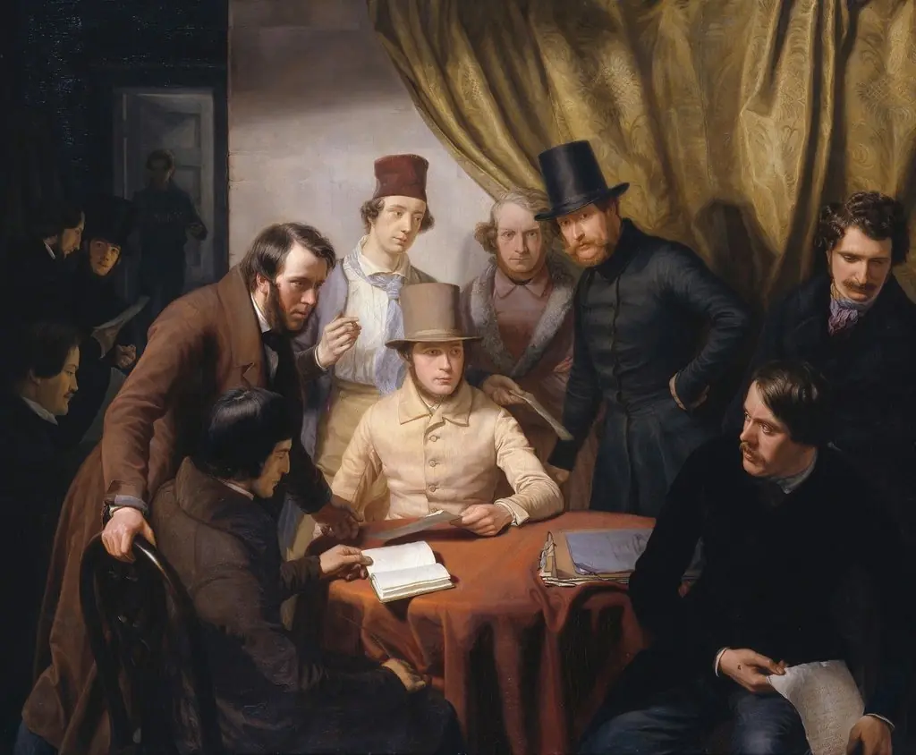 The Members of the Hamburg Artist's Club