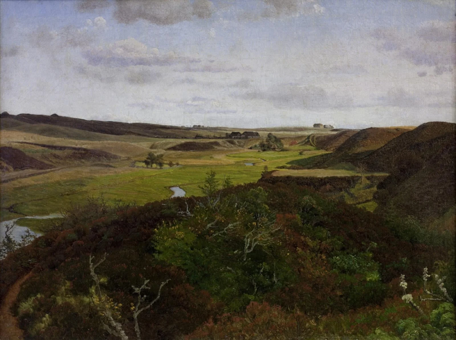 Dollerup Hills near Hald, by Unknown artist, 1869