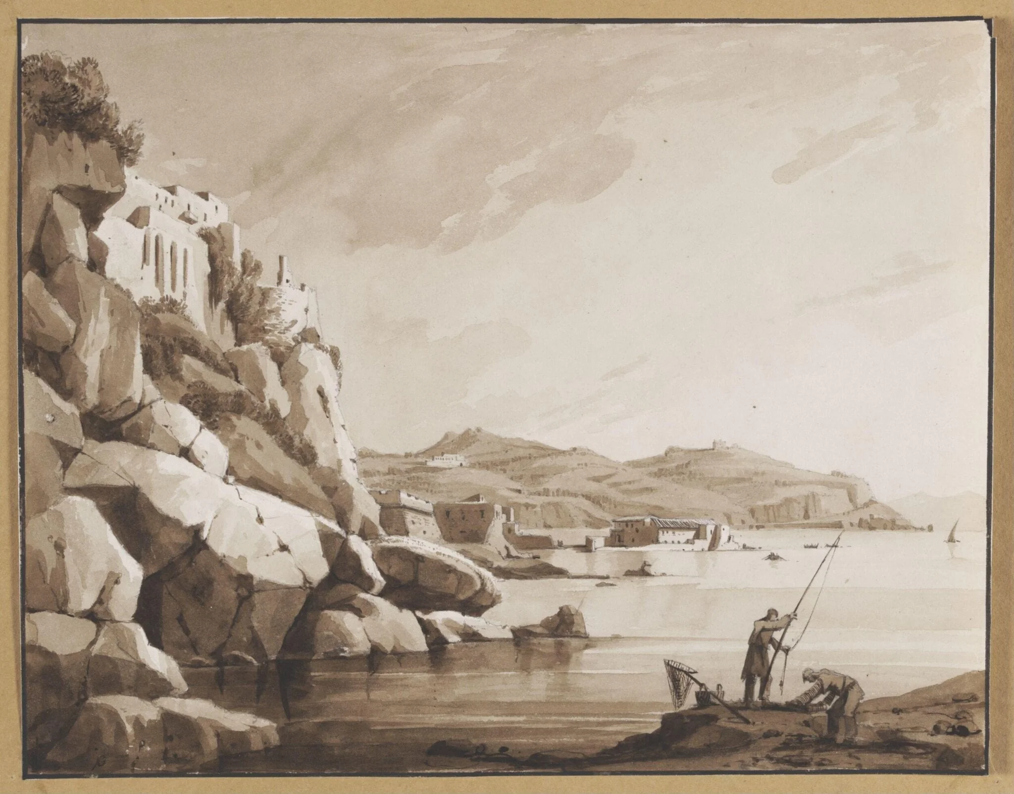 Pozzuoli, by Unknown, 1850