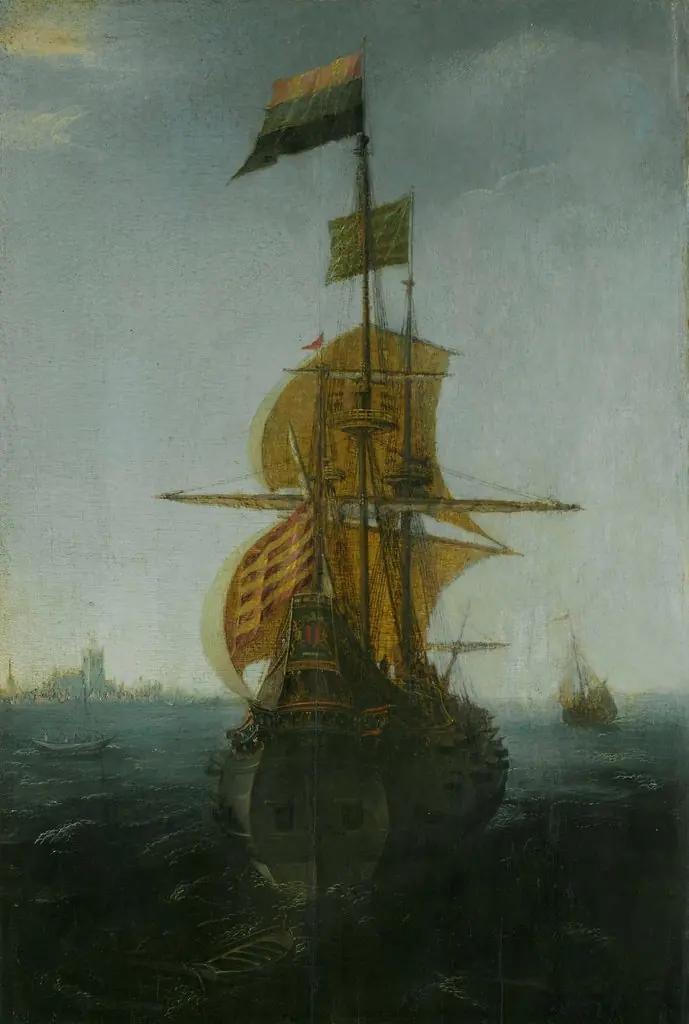 An Amsterdam East Indiaman