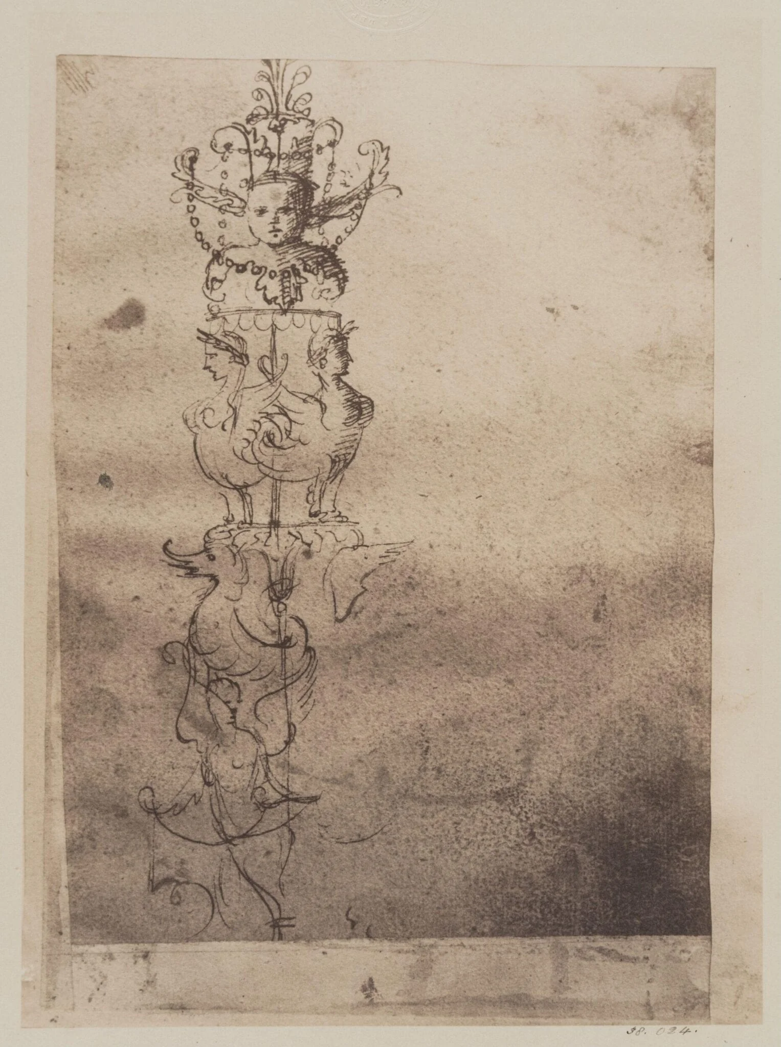 Ornament, by Fratelli Alinari, photographic, 1854