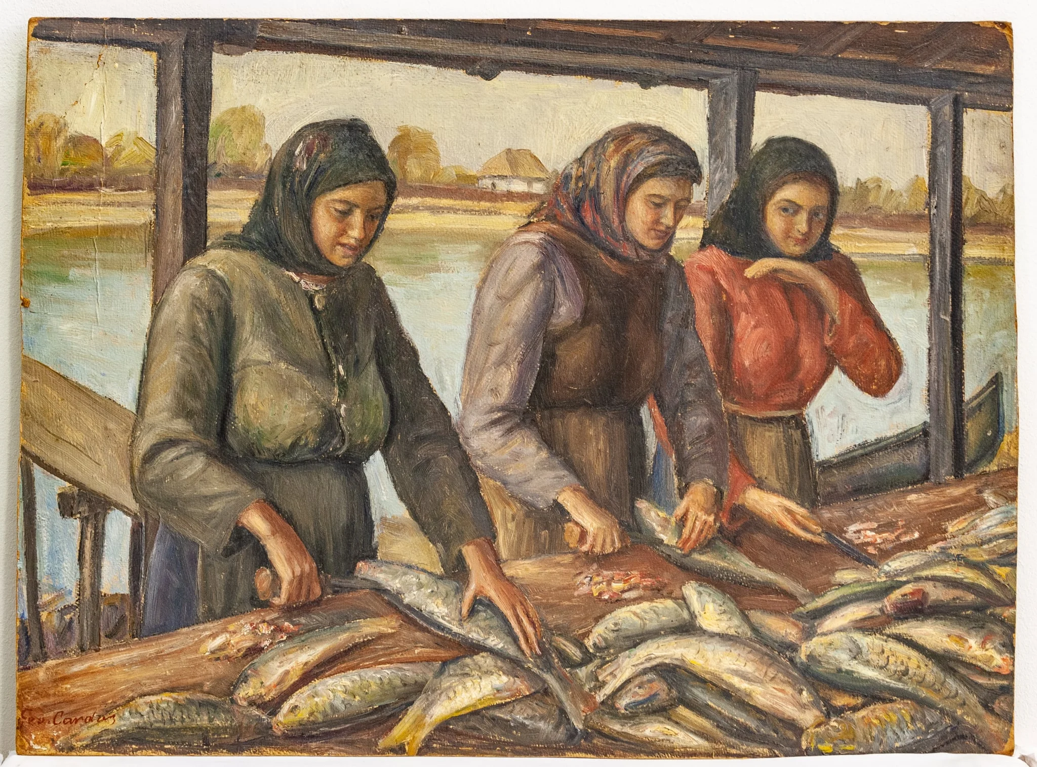 Munca la pește, by Geo Cardaș
