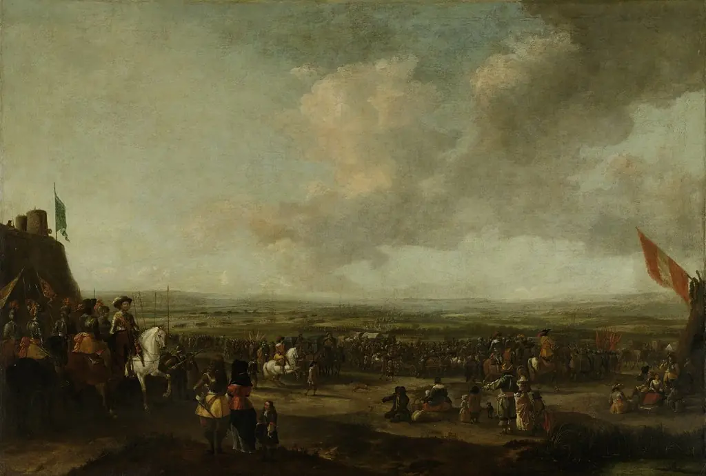 Frederik Hendrik at the surrender of Maastricht, 22 August 1632