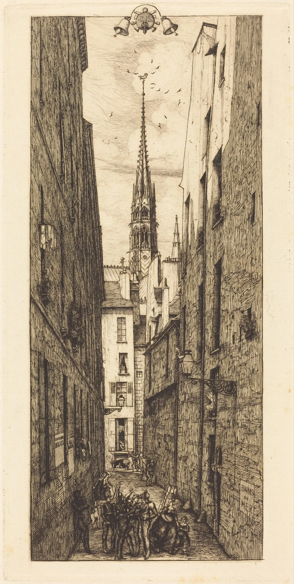 La Rue des Chantres, Paris (Chantrey Street, Paris)