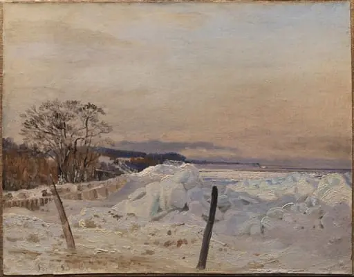 Ice Pack near Taarbæk, North of Copenhagen