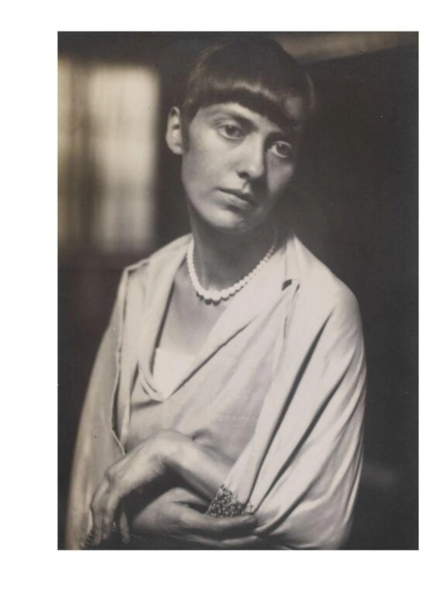 19thC, Portraits; Anon, Annie Hensler-Moring, by Unknown, photographic, 1934