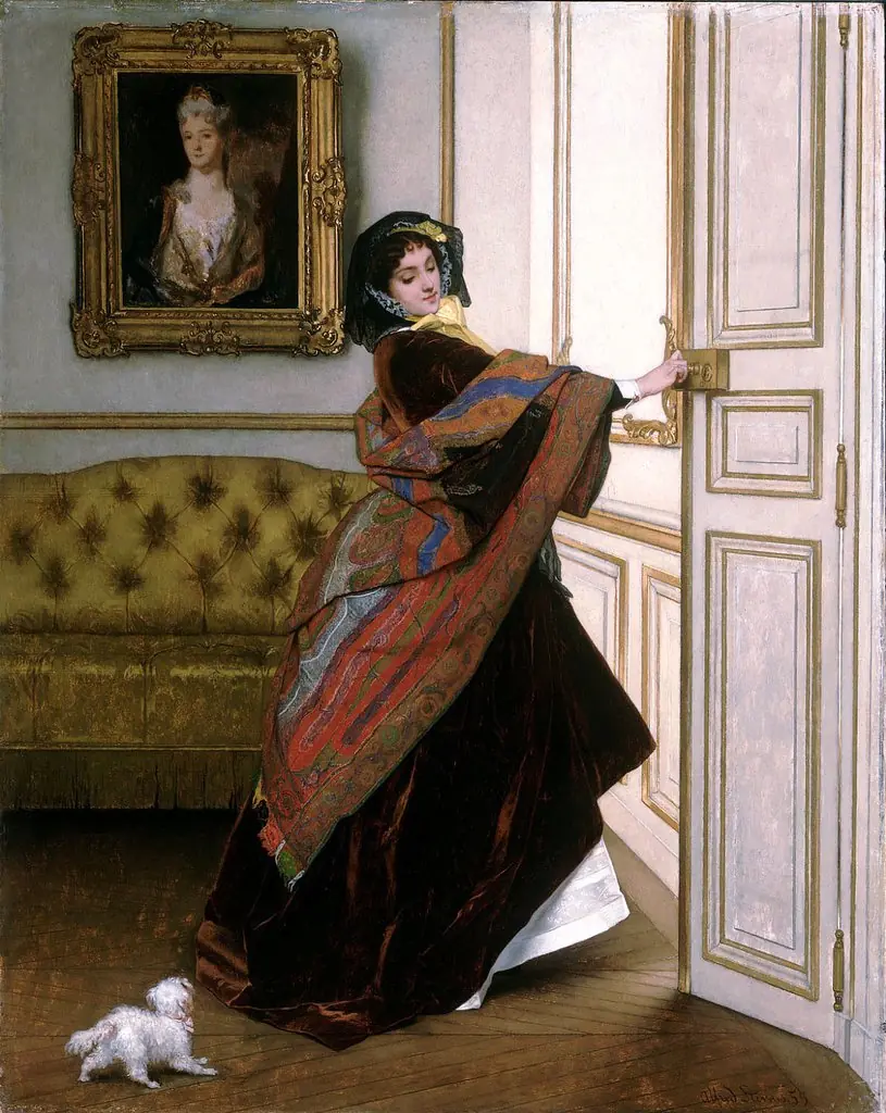 Departing for the Promenade (Will You Go Out with Me, Fido?)